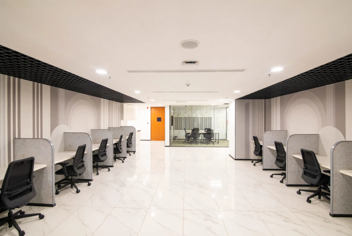 Coworking office space at Collative - Global Foyer White House