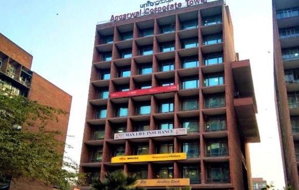 Aggarwal Corporate Tower in Rajendra Place Delhi Smartspace